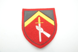 Militaria - PATCH : Original Belgian Ground Forces - Belgium Belgique - Material : Felt - Uniformes