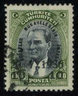 Türkiye 1936 Mi 1007 Mustafa Kemal ATATÜRK (1881-1938) Staatsprasident | Overprint - Used Stamps