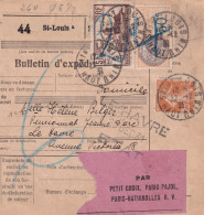 France N°260 - Mont St Michel & Fiscal Sur Bulletin - Lettres & Documents