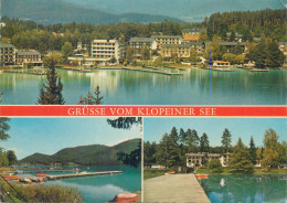 Austria Grusse Vom Klopeinersee Karnten Multi View - Klopeinersee-Orte