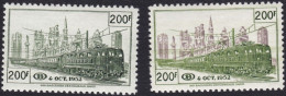 BELGIQUE, 1953, Chemins De Fer ( COB TR334-335 *) - Ungebraucht