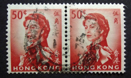 Great Britain - Hong Kong - Queen Elisabeth II  - 1962  ( 2 Values) - Used Stamps