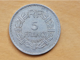 5 FRANCS  L LAVRILLIER  ANNEE 1949 - 5 Francs