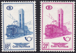 BELGIQUE, 1954, Chemins De Fer ( COB TR356-357 *) - Neufs