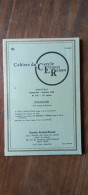 Cahiers Du Cercle Ernest Renan N°146 - 34-e Année / Cercle Ernest-Renan, 1985 - Sonstige & Ohne Zuordnung