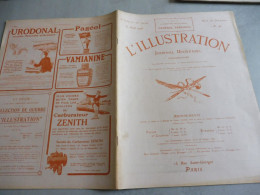 L'ILLUSTRATION 1918 No 3939-PERSHING-GUERRE AERIENNE - BATAILLE LA SCARPE ET LA SOMME-RUINES D'ALBERT-BOIS DE BELLEAU - L'Illustration
