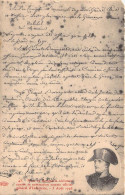 NAPOLEON - Note De Bonaparte Réclamant Contre Sa Nomination Comme Officier Général D'Infanterie - Carte Postale Ancienne - Historische Figuren