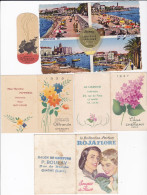 Lot De 16 Cpa / Vieux Papiers -div - Cartes Parfumées Grandes Marques - Calendriers De 1927 A 1963 - Anciennes (jusque 1960)