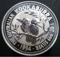 Australia - 1 Dollar 1994 - Kookaburra - KM# 212.1 - Silver Bullions