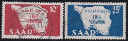 Saar    -     Michel   -  260/261       -    O     -     Gestempelt - Usados