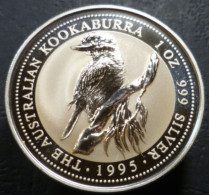 Australia - 1 Dollar 1995 - Kookaburra - KM# 260 - Silver Bullions