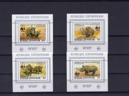 Centrafrica 1983, WWF, Rhino, 4BF - Rhinoceros