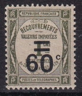 France Taxe N°52 - Neuf ** Sans Charnière - TB - 1859-1959 Postfris