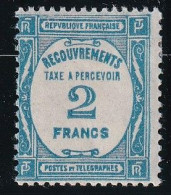 France Taxe N°61 - Neuf * Avec Charnière - TB - 1859-1959 Nuovi