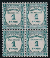 France Taxe N°60 - Bloc De 4 - Neuf * Avec Charnière - TB - 1859-1959 Nuovi
