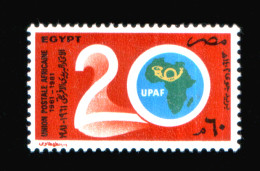 EGYPT / 1981 / UPAF / AFRIVAN POSTAL UNION / DOVE / MAP / MNH / VF. - Neufs