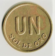 PEROU / 1 SOL / UN SOL DE ORO / 1976 - Paraguay