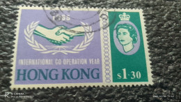 HONG KONG-1965     1.30SHS     .  USED - Other & Unclassified