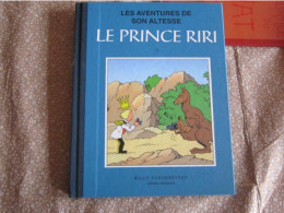 LE PRINCE RIRI T3  VANDERSTEEN - Bob Et Bobette