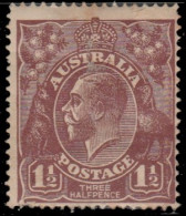 Australie 1931. ~  YT 78 - 1½ P. George V - Used Stamps
