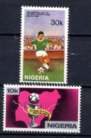 NIGERIA 1980, Yv. 374/5, 12e Coupe Football Afrique, 2 Valeurs, Neufs / Mint. R103 - Coupe D'Afrique Des Nations