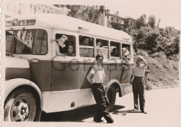 Georgia - Suhumi - Old Time Bus - Photo 80x110mm - Géorgie