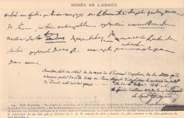NAPOLEON - Musée De L'Armée - Fac Similé Du Brouillon De La Lettre écrite Par Napoléon ....- Carte Postale Ancienne - Historische Persönlichkeiten