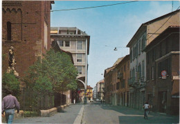 BUSTO ARSIZIO (VARESE)  - CARTOLINA - VIA MILANO - Busto Arsizio