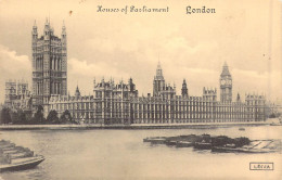 ANGLETERRE - London - Houses Of Parliament - Carte Postale Ancienne - Sonstige & Ohne Zuordnung