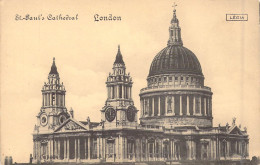 ANGLETERRE - London - St. Paul's Cathedral  - Carte Postale Ancienne - Sonstige & Ohne Zuordnung