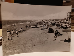 Cartolina Latina Lido 1962 , Spiaggia - Latina