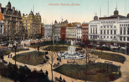 ANGLETERRE - London - Leicester Square - Carte Postale Ancienne - Autres & Non Classés