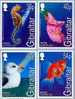 Gibraltar Cept 2001 Yvertn° 963-66 *** MNH Faune Oiseaux Poissons - 2001