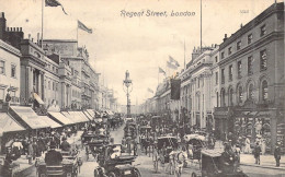 ANGLETERRE - London - Regent Street - Animée - Carte Postale Ancienne - Otros & Sin Clasificación