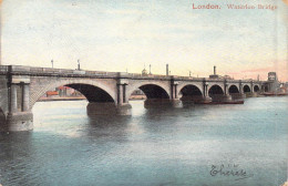 ANGLETERRE - London - Waterloo Bridge - Carte Postale Ancienne - Autres & Non Classés