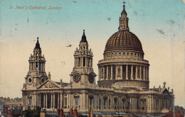 ANGLETERRE - London - St. Paul's Cathedral - Carte Postale Ancienne - Sonstige & Ohne Zuordnung