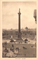 ANGLETERRE - Trafalgar Square - Animée - Carte Postale Ancienne - Altri & Non Classificati