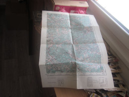 Old Map Bled Big Map 67x48cm - Cartes Topographiques