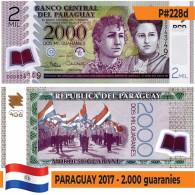 B0783# Paraguay 2017. 2.000 Guaranies (UNC) P#228d - Paraguay