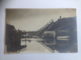 Gent  FOTOKAART  Vernielingen Sneppebrug  Tijdens De Eerste Wereldoorlog - Gent