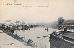 MAURECOURT - Le Port Et Les Péniches - Maurecourt