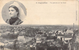 FRANCE - 16 - Angoulême - Vue Générale Sur Les Gares - Carte Postale Ancienne - Angouleme