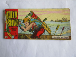 # STRISCIA FALCO BIANCO N 8 - 1961 III° SERIE COLLANA SPADA - ED. DARDO - First Editions