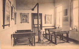 BELGIQUE - WAREMME - Le Collège Saint Louis - Une Classe - Carte Postale Ancienne - Autres & Non Classés