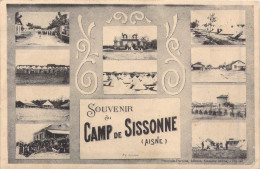 FRANCE - 02 - Souvenir Du Camp De Sissonne - Carte Postale Ancienne - Sissonne