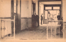 BELGIQUE - WAREMME - Le Collège Saint Louis - Entrée Principale - Carte Postale Ancienne - Andere & Zonder Classificatie