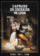 L' AFFAIRE Du COURRIER De LYON - Paris Palais Des Sports 1987 - Programme Robert HOSSEIN - Alain DECAUX - Programme