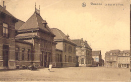 BELGIQUE - WAREMME - La Gare Et La Poste - Carte Postale Ancienne - Andere & Zonder Classificatie
