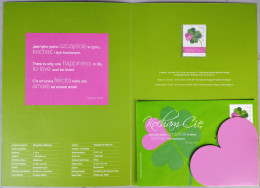 Poland 2009 / Valentines Day, Celebration, Love, Four-leaf Clover, Happiness / MNH Stamp + FDC / Souvenir Folder - Covers & Documents