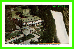 CHUTES MONTORENCY, QUÉBEC - HOTEL KENT HOUSE ET CHUTES MONTMORENCY - LORENZO AUDET ENR. ÉDITEUR,  No 40 - - Montmorency Falls